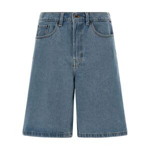 Vans Blue Cotton Bermuda Men's Shorts